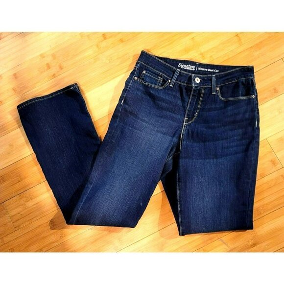 Levi Strauss Simply Stretch Modern Boot Cut Jeans - Size 6M - Picture 1 of 10